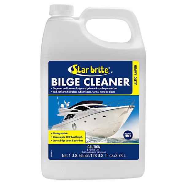【全米で定評のあるスターブライト社のビルジクリーナー】こちらはヘビーデューティー用ビルジクリーナーです。生分解性（微生物の作用で無害な物質に分解できる）のクリーナーですので、マリーナ内で排出できます。<使用方法>使用料の目安は2...