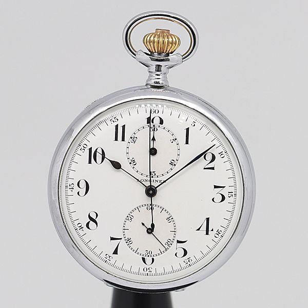 【美品】LONGINES ロンジン 懐中時計 手巻き スモセコ【稼働品】 デッドストック級 手巻き ロンジン スモセコ 白文字盤 懐中時計