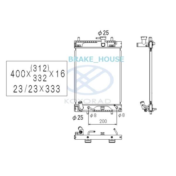 WG[^[ _Cnc Xe@[  ~RRA@LA110F@DBA-L185S@L685S@KOYORAD 16400-B2240@16400-B2312@AA070064