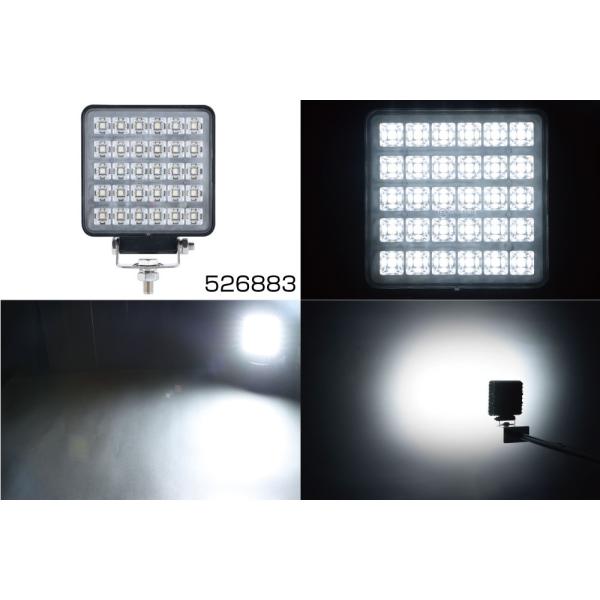 JET 526883 WL-36 LEDワークランプ 角型 30W 4.5インチ