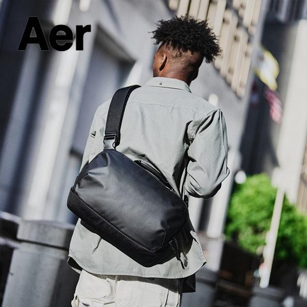 Aer エアー ボディバッグ 撥水 ショルダー テックスリング 8L WORK