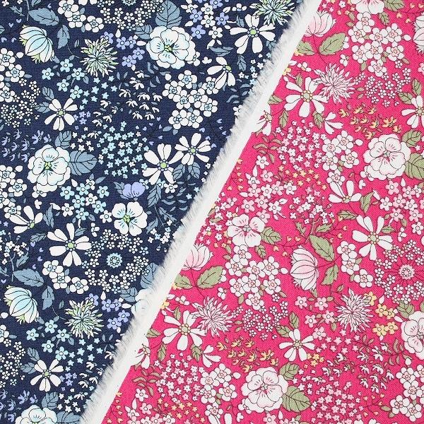 生地 布 小花柄 コットンこばやし 綿100 ブロード 約110cm幅 プリント パッチワーク クリックポスト3ｍ対応 Kts6097 とらや Fabric Yahoo 店 通販 Yahoo ショッピング