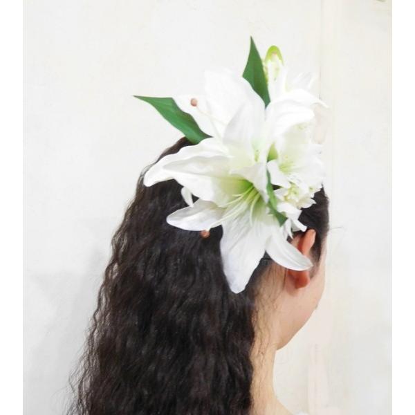 フラダンス 髪飾り アレンジクリップ CC-1123 : トーチ