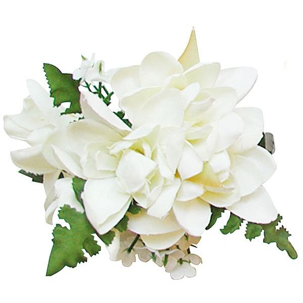 フラダンス 髪飾り ヘアクリップ チューブローズクリップ ホワイト 白 Cl 13 Wt トーチジンジャー 通販 Yahoo ショッピング