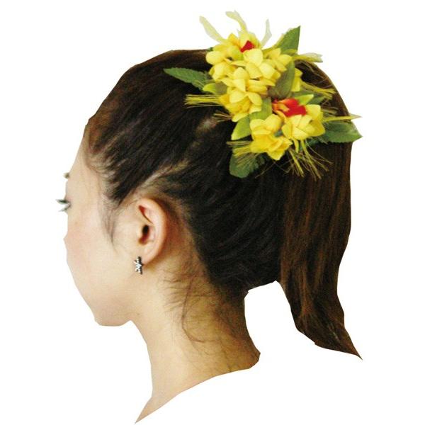フラダンス 髪飾り ヘアクリップ オハイアリイバンダオーキッドM