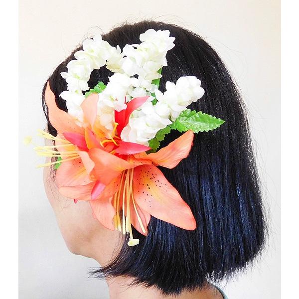 フラダンス 髪飾り ヘアクリップ リリースプレーピカケスパイダー 