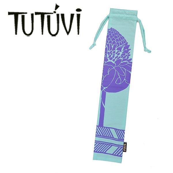 TUTUVI プイリケース1（プイリ長さ約５０ｃｍ用）　トーチジンジャー　シーグリーン　パープル　紫