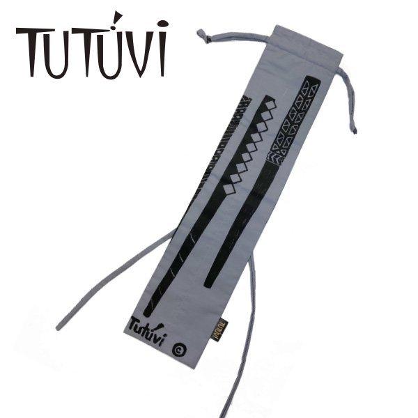 TUTUVI プイリケース2（プイリ長さ約５０ｃｍ用） イエクク グレー/グラック