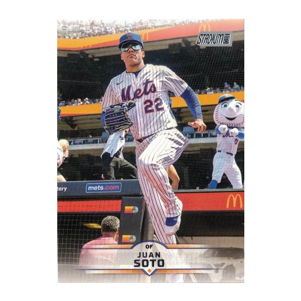 Juan Soto & Isaac Collins トレーディングカードセット Topps Juan Soto/フアン・ソト Base 152 NYM 2025 Topps Stadium Club
