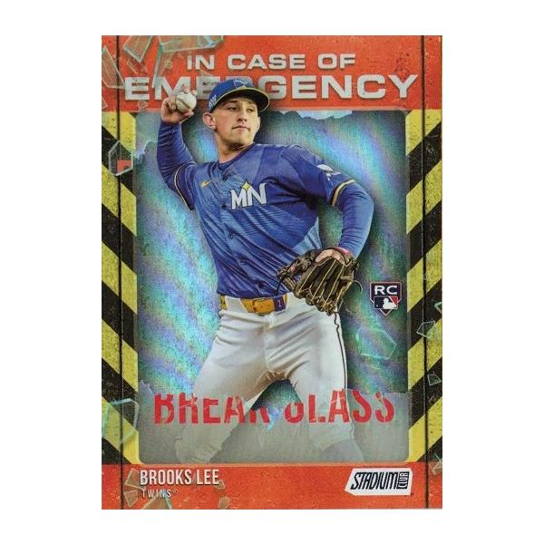 Brooks Lee/ブルックス・リー In Case Of Emergency ICE-20 MIN 2025 Topps Stadium Club Baseball