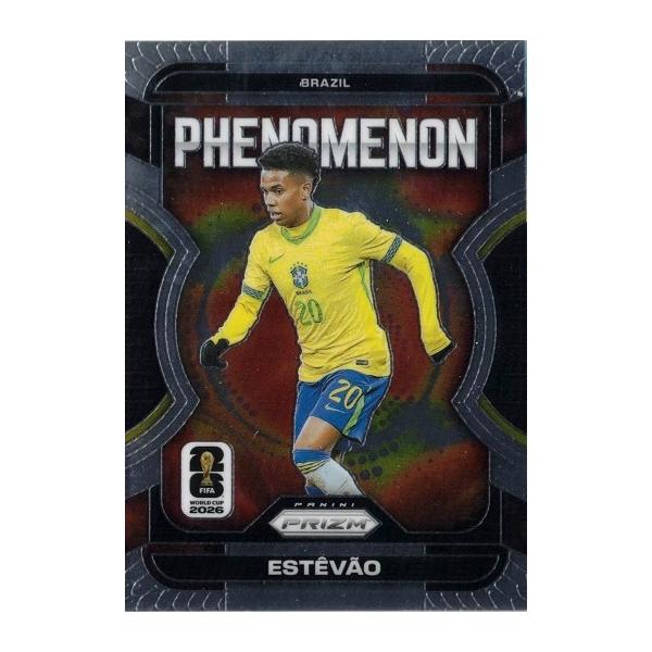 エステヴァン / Estevao ブラジル Phenomenon No.5 Silver 2026 Panini Prizm FIFA World Cup Soccer