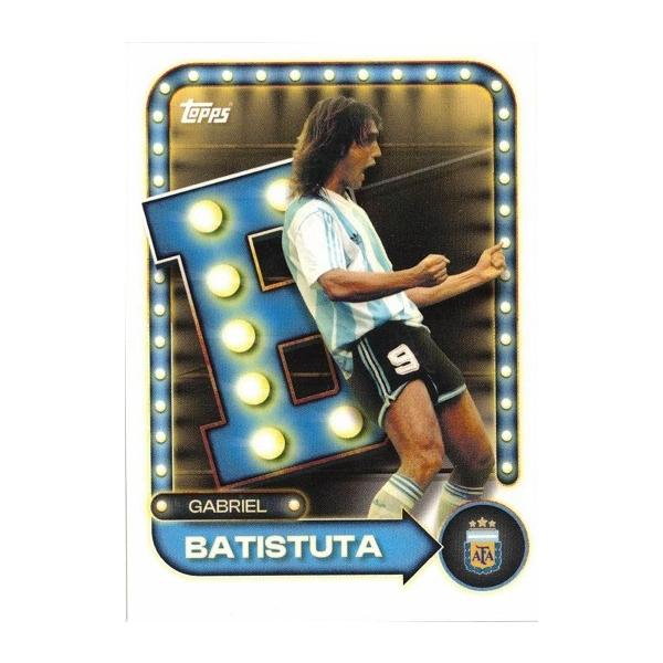 2026 Argentina Gabriel Batistuta/ガブリエル・バティストゥータ NAME IN LIGHTS Collector Tin