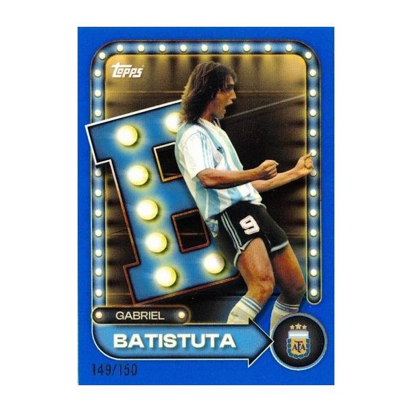 2026 Argentina Gabriel Batistuta/ガブリエル・バティストゥータ 149/150 NAME IN LIGHTS Collector Tin