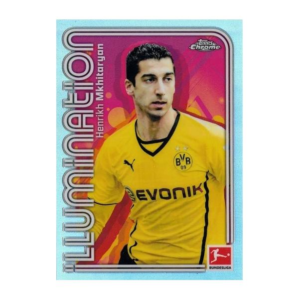 2025-26 Topps Chrome Bundesliga ヘンリク・ムヒタリアン ボルシア・ドルトムント ILU-5 Henrikh Mkhitaryan, Borussia Dortmund