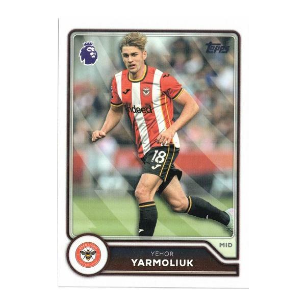 イェホル・ヤルモリュク / Yehor Yarmolyuk ブレントフォードFC Base 71 2026-27 Topps Flagship Premier League