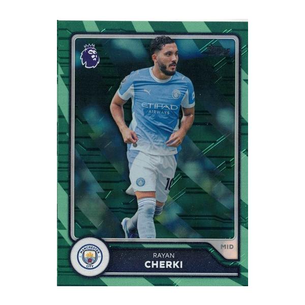 ライアン・シェルキ / Rayan Cherki マンチェスター・シティFC Base 184 Green Voltage 2026-27 Topps Flagship Premier League