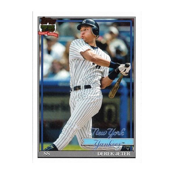デレク・ジーター ホームラン 記念バット フレーム付き ニューヨークヤンキース Topps 2026 Topps Series 1 Baseball デレク・ジーター ニューヨーク