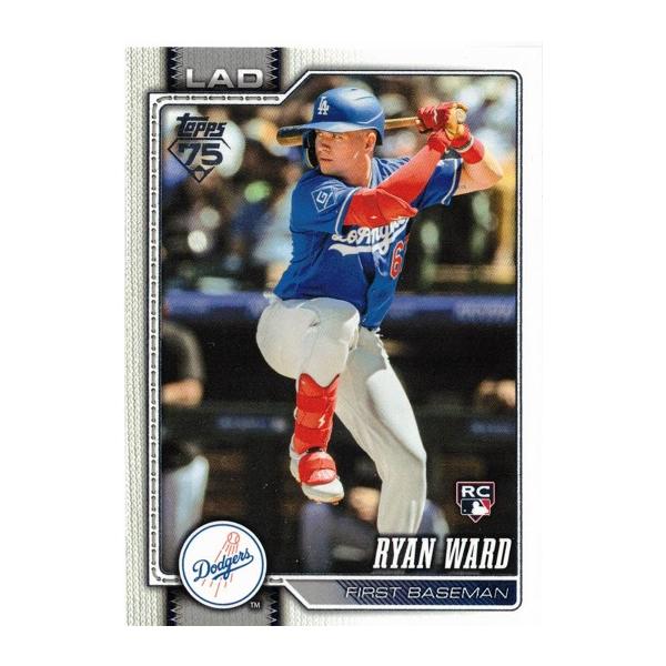 ライアン・ウォード/Ryan Ward LAD (RC) Base US62 2026 Topps Update Series Baseball