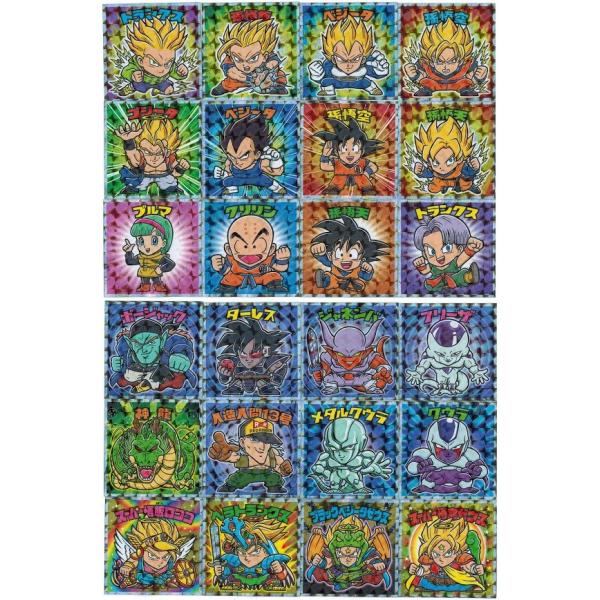 ビックリマンチョコ ドラゴンボールマン Z No 01 No 24 全24枚セット フルコンプ Buyee Buyee Japanese Proxy Service Buy From Japan Bot Online
