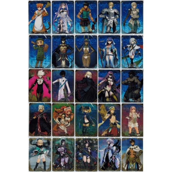 FGO　ウエハース　フルコンプ Amazon.co.jp: FGO fate grand order ウエハース9 全25種