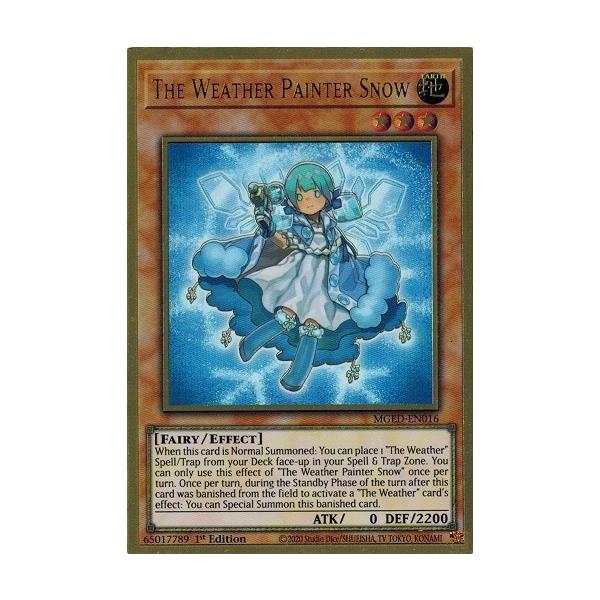 コナミデジタルエンタテインメント 遊戯王 MGED-EN016 雪天気シエル