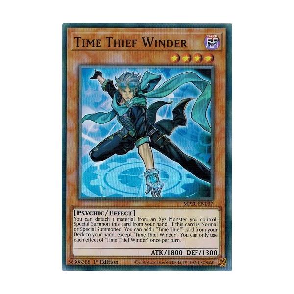 遊戯王 Mp En037 クロノダイバー リューズ Time Thief Winder スーパーレア Eu 1st Mp En037 トレカ道 通販 Yahoo ショッピング