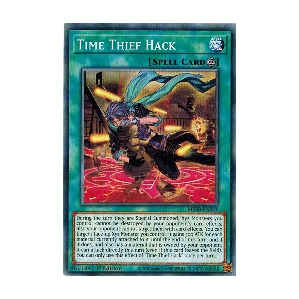 遊戯王 Mp En041 クロノダイバー ハック Time Thief Hack Eu 1st Mp En041 トレカ道 通販 Yahoo ショッピング