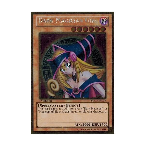 遊戯王 英語版 ブラックマジシャンガール ゴールドレア 1st 【公式通販】