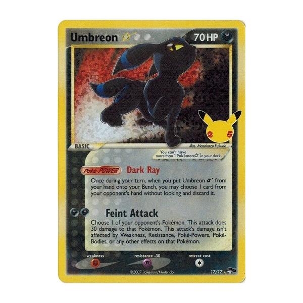 Umbreon 70 HP ダークタイプ ポケモンカード