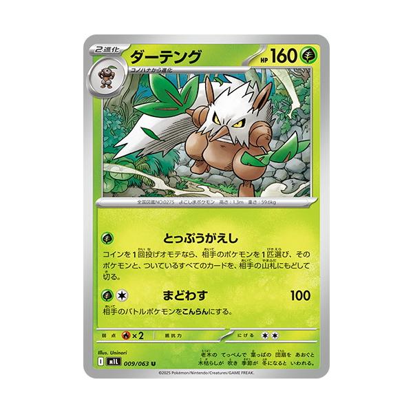 ポケモンカードゲーム ダーテングex その2 ダーテングex(☆){悪}〈061/075〉[P8] – 晴れる屋2