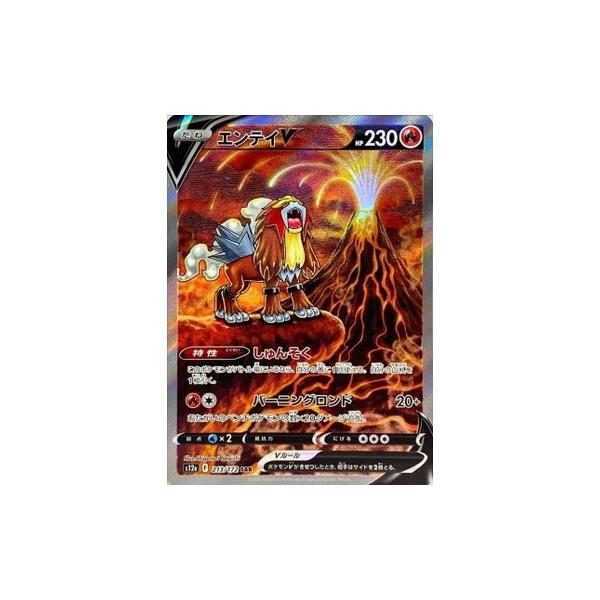 ポケモンカードゲーム ソード&シールド 213/172 エンテイV (SAR ポケモンカードゲーム ソード&シールド 213/172 エンテイV (SAR