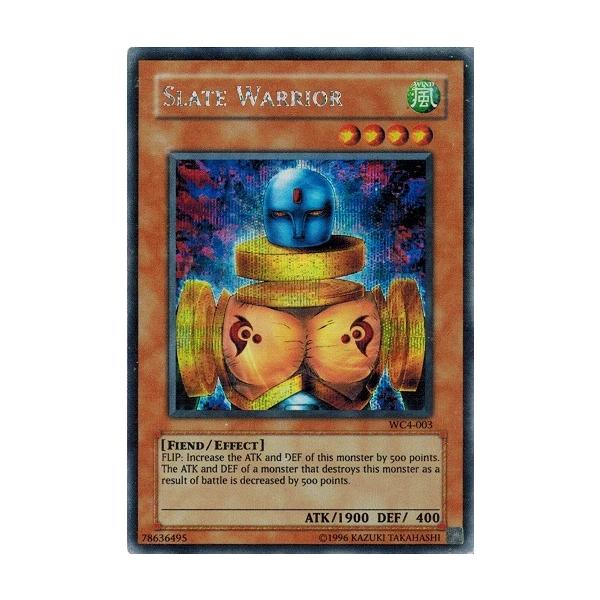 【PSA10】「ニュート」英語版シークレット WC4 SLATE WARRIOR コナミデジタルエンタテインメント 遊戯王 中古ランクB(良い) WC4-003