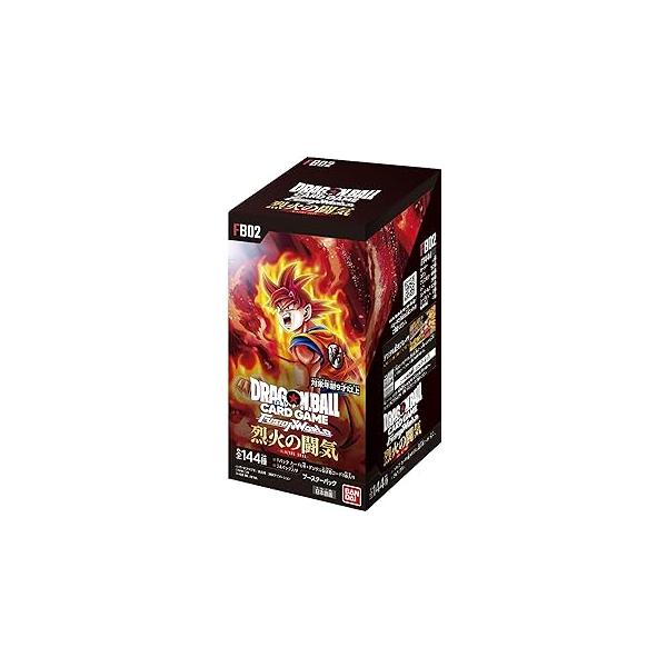 新品 未開封 ドラゴンボール 烈火の闘気 カートン　BOX 楽天市場】【当日発送】 覚醒の鼓動 BOX ドラゴンボールスーパー