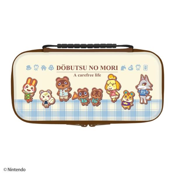 【新品】 Nintendo Switch 2 専用スマートポーチEVAあつまれ どうぶつの森 ギンガムチェックver.