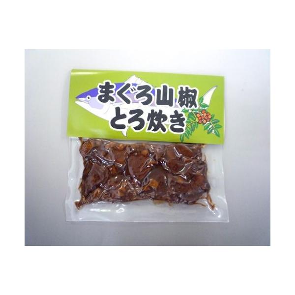 紀南水産　まぐろ山椒とろ炊き　130g　※包装不可商品