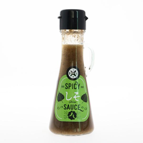 紀州梅本舗　SPICYしそSAUSE　76g　辛味調味料　※包装不可商品