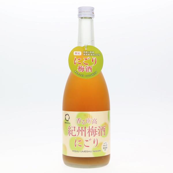 中野BC　香る南高　紀州梅酒にごり　720ml　にごり梅酒　※クリアカートン入