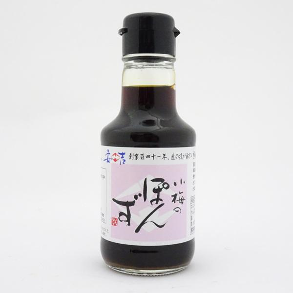 紀州田辺「小山安吉醸造元」の国産丸大豆こいくちしょうゆと紀州みなべの南高梅果汁100％で創られた醸造酢を一切使わない梅ぽんずしょうゆです。かつおのだし感とともに口に広がる梅のほのかな香りをお楽しみください[原材料]しょうゆ（大豆・小麦を含む...