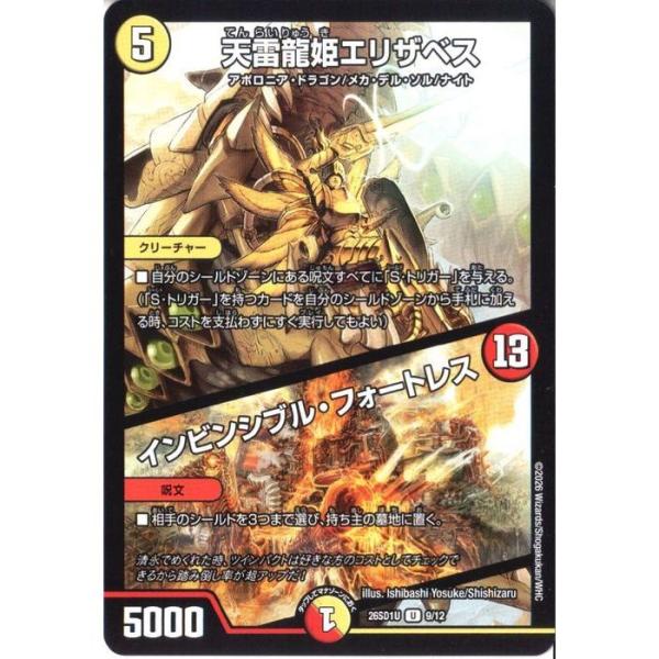 デュエルマスターズ 天雷龍姫エリザベス エラーカード プロモ デュエル