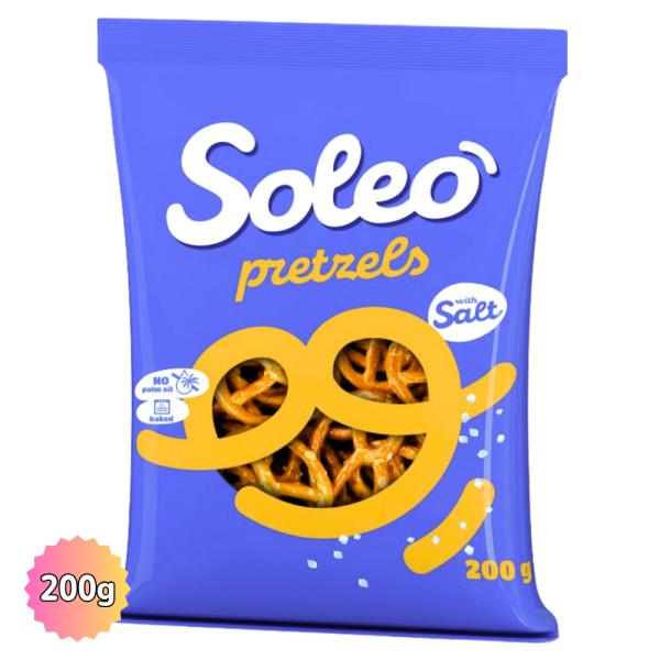 ソレオ プレッツェル クラシック 200g Soleo 輸入菓子 ポーランド産 おつまみ 塩味スナック 塩味 お菓子 pretzels 大容量
