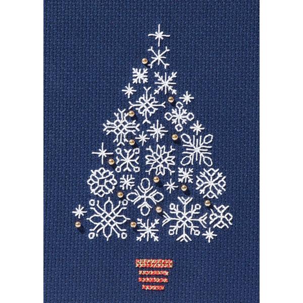 Bothy Threads NXXeb`hJLbg "Christmas Card - Snowflake Tree" CDX54 (Xm[t[Nc[) {V[XbY yCO/[40`80xz