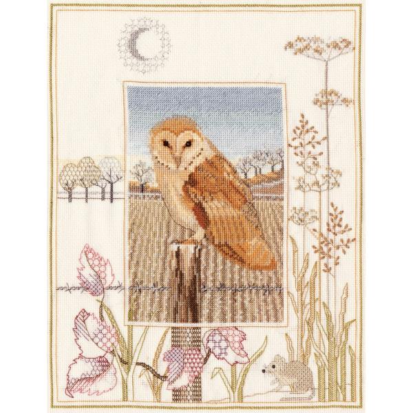 Bothy Threads NXXeb`hJLbg "Wildlife - Barn Owl" (tNE) WIL3 {V[XbY yCO/[40`80xz