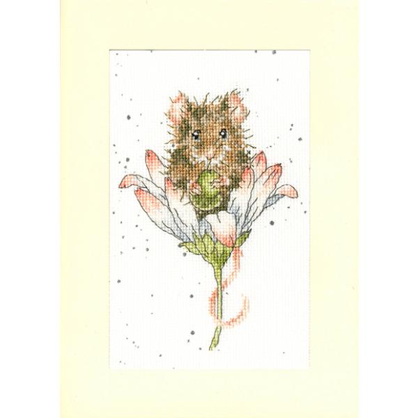 Bothy Threads NXXeb`hJLbg "Greeting Card - Wishes Just For You" XGC32 {V[XbY yCO/[40`80xz