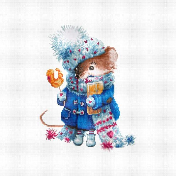 Luca-S NXXeb`hJLbg B1168 "Christmas mouse" (NX}X̃lY~) yCO/[40`80xz