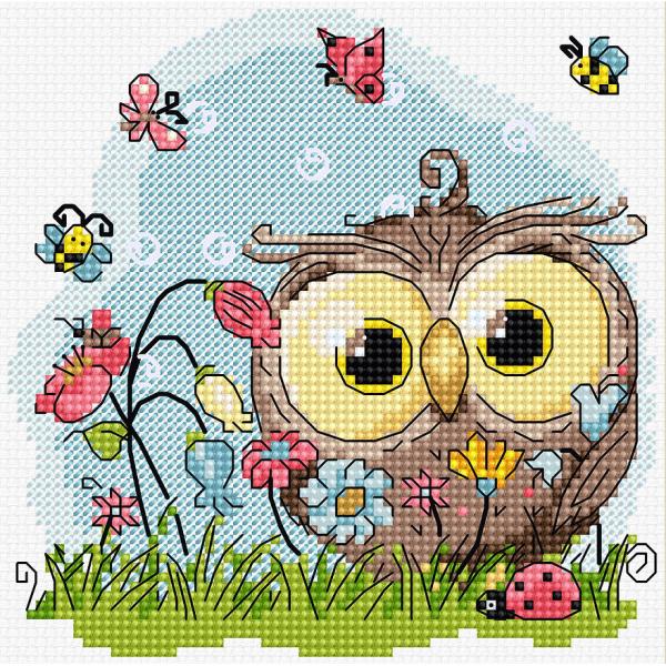 Luca-S NXXeb`hJLbg B1401 "Happy Owls" (K̃tNE) yCO/[40`80xz