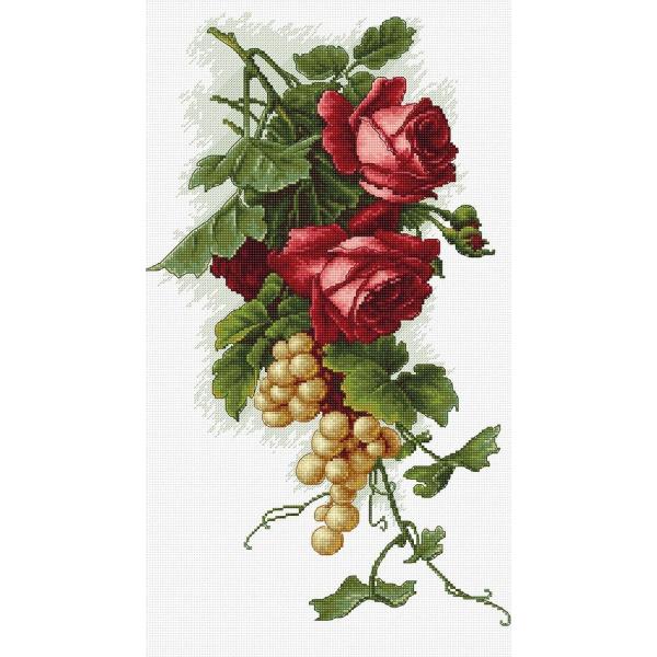 Luca-S NXXeb`hJLbg B2229 "Red roses and grapes" (ԂoƃuhE) yCO/[40`80xz