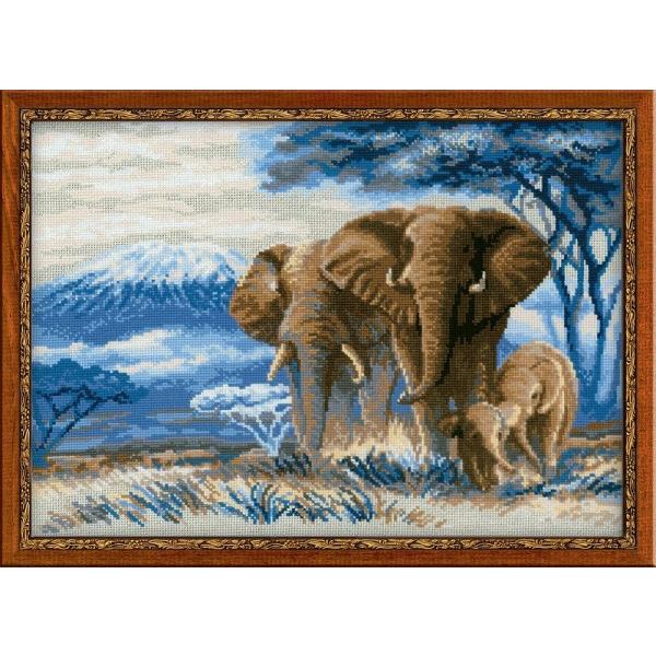 RIOLISNXXeb`hJLbg No.1144 "Elephants in the Savannah" (Toĩ]E ) yCO/[30`60xz