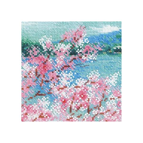 Riolisクロスステッチ刺繍キット No 1744 Sakura Fuji 桜と富士山 海外取り寄せ 納期30 60日程度 Buyee Servis Zakupok Tretim Licom Buyee Pokupajte Iz Yaponii