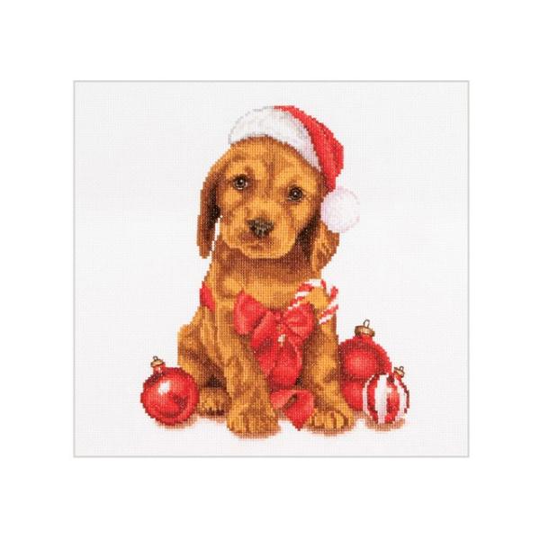 Thea Gouverneur NXXeb`hJLbg No.730A "Christmas Puppy" (NX}X )  I_ eAEO[Fk[ y/[40`80xz