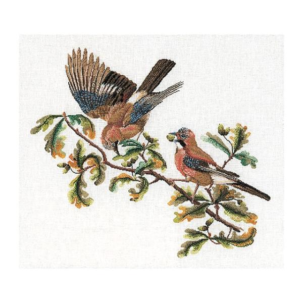 クロスステッチ　キット　鳥 Amazon | クロスステッチ刺繍キット Awesocrafts カワセミの枝